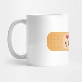 Painting patch, painters bandaid Mug